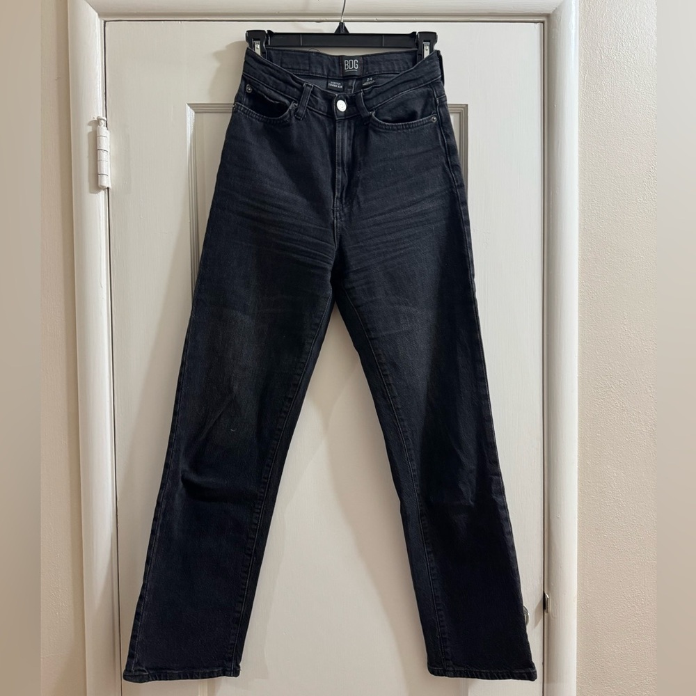 BDG Women's High Rise Black Jeans